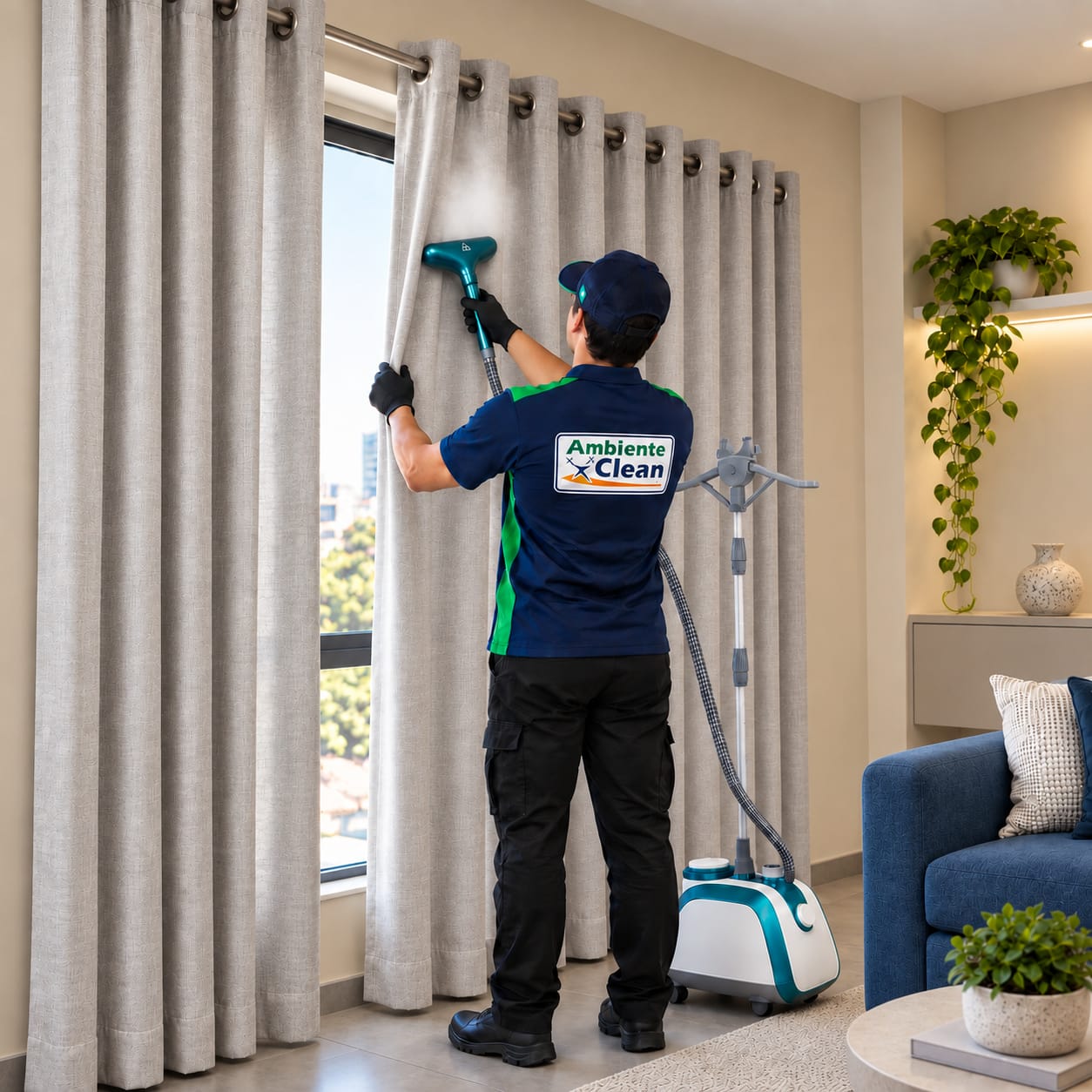 Limpeza de Cortinas